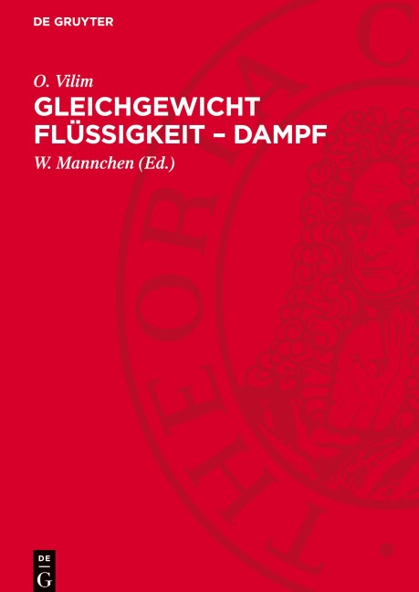 Gleichgewicht Flüssigkeit - Dampf - O. Vilim