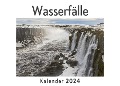 Wasserfälle (Wandkalender 2024, Kalender DIN A4 quer, Monatskalender im Querformat mit Kalendarium, Das perfekte Geschenk) - Anna Müller