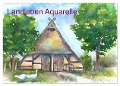 Landleben Aquarelle (Wandkalender 2025 DIN A2 quer), CALVENDO Monatskalender - Jitka Krause