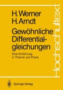 Cover-Bild zum Titel 'Gewöhnliche Differentialgleichungen' von 'Herbert Arndt, Helmut Werner'