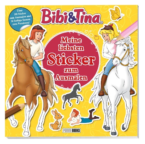Bibi & Tina: Meine liebsten Sticker zum Ausmalen - 