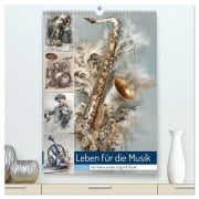Cover-Bild zum Titel 'Leben für die Musik (hochwertiger Premium Wandkalender 2026 DIN A2 hoch), Kunstdruck in Hochglanz' von 'Steffen Gierok-Latniak'