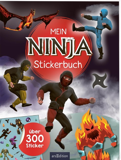 Mein Ninja-Stickerbuch - 