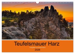 Cover-Bild zum Titel 'Teufelsmauer Harz (Wandkalender 2026 DIN A3 quer), CALVENDO Monatskalender' von 'Daniel Kühne'