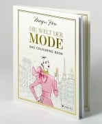 Cover-Bild zum Titel 'Die Welt der Mode - Das Colouring Book' von 'Megan Hess'