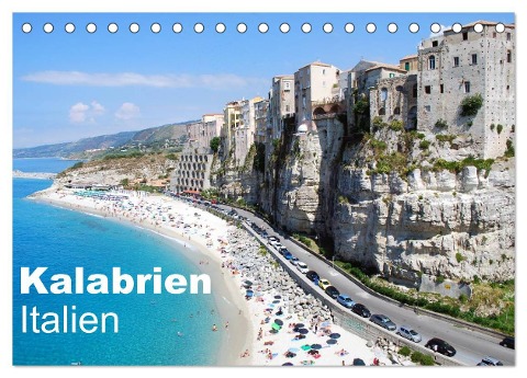 Kalabrien - Italien (Tischkalender 2025 DIN A5 quer), CALVENDO Monatskalender - Peter Schneider