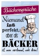 Bäckersprüche (Wandkalender 2026 DIN A2 hoch), CALVENDO Monatskalender - Sabine Löwer