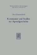 Cover-Bild zum Titel 'Kommentar und Studien zur Apostelgeschichte' von 'Otto Bauernfeind'