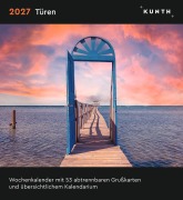 Cover-Bild zum Titel 'Türen - KUNTH Postkartenkalender 2027' von ''
