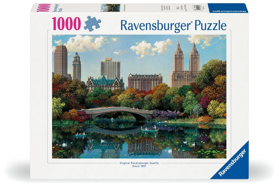 Erwachsenenpuzzle 1000 Teile - New York Central Park - 