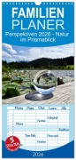 Cover-Bild zum Titel 'Familienplaner 2026 - Perspektiven 2026 - Natur im Prismablick mit 5 Spalten (Wandkalender, 21 x 45 cm) CALVENDO' von 'Birgit Schönharting'