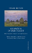 Cover-Bild zum Titel 'Gespräch in der Nacht' von 'Iwan Bunin'