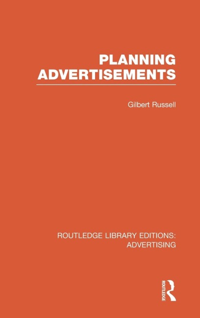 Planning Advertisements (RLE Advertising) - Gilbert Russell