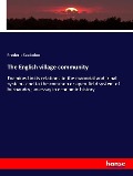 Cover-Bild zum Titel 'The English village community' von 'Frederic Seebohm'