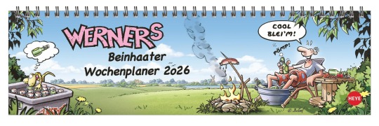 Werner Wochenquerplaner 2026 - Rötger Feldmann