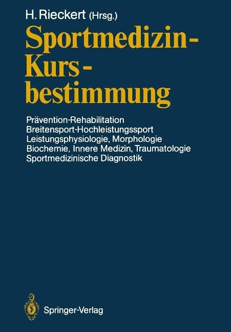 Sportmedizin - Kursbestimmung - 