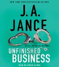Cover-Bild zum Titel 'Unfinished Business' von 'J A Jance'