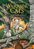 Cover-Bild zum Titel 'Warrior Cats - Der Dieb des DonnerClans' von 'Erin Hunter, Dan Jolley'