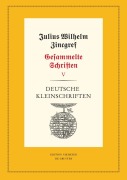 Cover-Bild zum Titel 'Deutsche Kleinschriften' von ''