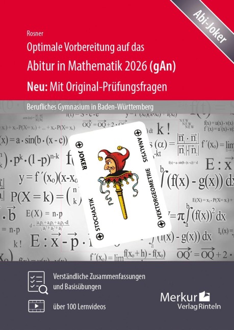 Optimale Vorbereitung auf das Abitur in Mathematik 2026 - Grundlegendes Anforderungsniveau - Stefan Rosner