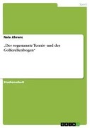 Cover-Bild zum Titel '"Der sogenannte Tennis- und der Golferellenbogen"' von 'Nele Ahrens'