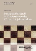 Cover-Bild zum Titel 'Funktionale Metrik in Claviertänzen des 17. und 18. Jahrhunderts' von 'Sören Sönksen'