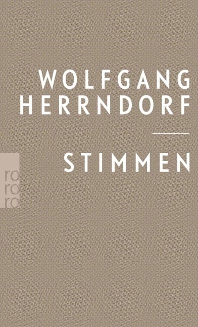 Stimmen - Wolfgang Herrndorf
