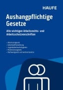 Cover-Bild zum Titel 'Aushangpflichtige Gesetze' von ''
