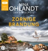 Cover-Bild zum Titel 'Zornige Brandung' von 'Nina Ohlandt, Jan F. Wielpütz'