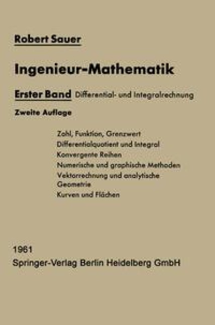 Ingenieur-Mathematik - Robert Sauer