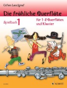 Cover-Bild zum Titel 'Die fröhliche Querflöte' von 'Gefion Landgraf'