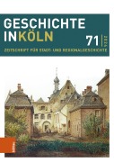 Cover-Bild zum Titel 'Geschichte in Köln 71 (2024)' von ''