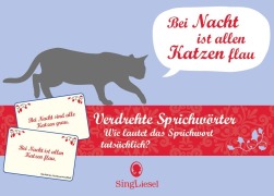 Cover-Bild zum Titel 'Verdrehte Sprichwörter. Das lustige Quiz-Spiel für Senioren. Spiele-Box mit 100 Karten' von 'Linus Paul'