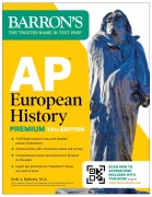 Cover-Bild zum Titel 'AP European History Premium, Fourteenth Edition: Prep Book with 5 Practice Tests + Comprehensive Review + Online Practice (2026)' von 'Barron's Educational Series, Seth A. Roberts'