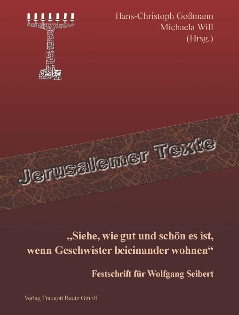 "Siehe, wie gut und schön es ist, wenn Geschwister beieinander wohnen" - 