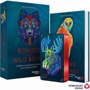Cover-Bild zum Titel 'Echoes of the Wild Souls - Krafttiere aus den slawischen Wäldern und nordischen Weiten (Orakelkarten - Krafttierkarten)' von 'Martyna Szczykutowicz'