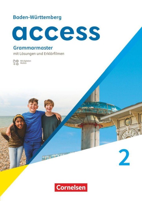 Access Band 2: 6. Schuljahr - Baden-Württemberg - Ausgabe 2025 - Grammarmaster mit Lösungen und Erklärfilmen - 