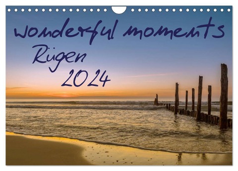 wonderful moments - Rügen 2024 (Wandkalender 2024 DIN A4 quer), CALVENDO Monatskalender - HeschFoto HeschFoto