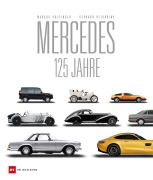 Cover-Bild zum Titel 'Mercedes 125 Jahre' von 'Gerhard Heidbrink'
