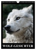 Wolf-Gesichter (Wandkalender 2025 DIN A4 hoch), CALVENDO Monatskalender - Elisabeth Stanzer
