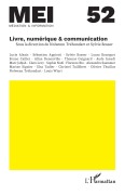 Cover-Bild zum Titel 'Livre, numérique & communication' von ''