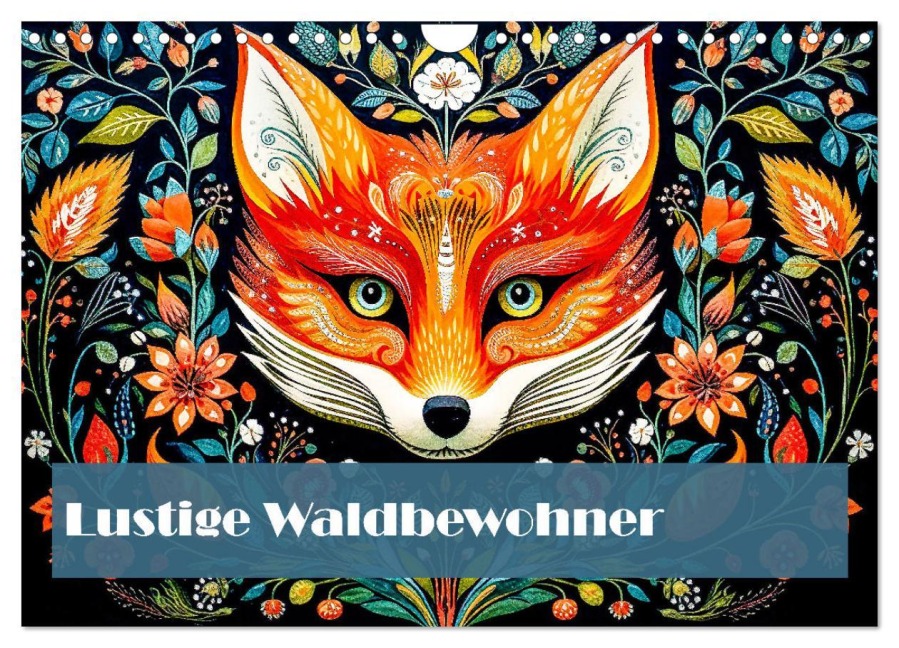 Lustige Waldtiere (Wandkalender 2026 DIN A4 quer), CALVENDO Monatskalender - Ally Bee
