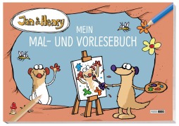 Cover-Bild zum Titel 'Jan & Henry: Mein Mal- und Vorlesebuch' von 'Martin Reinl'