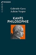 Kants Philosophie - Gabriele Gava, Achim Vesper