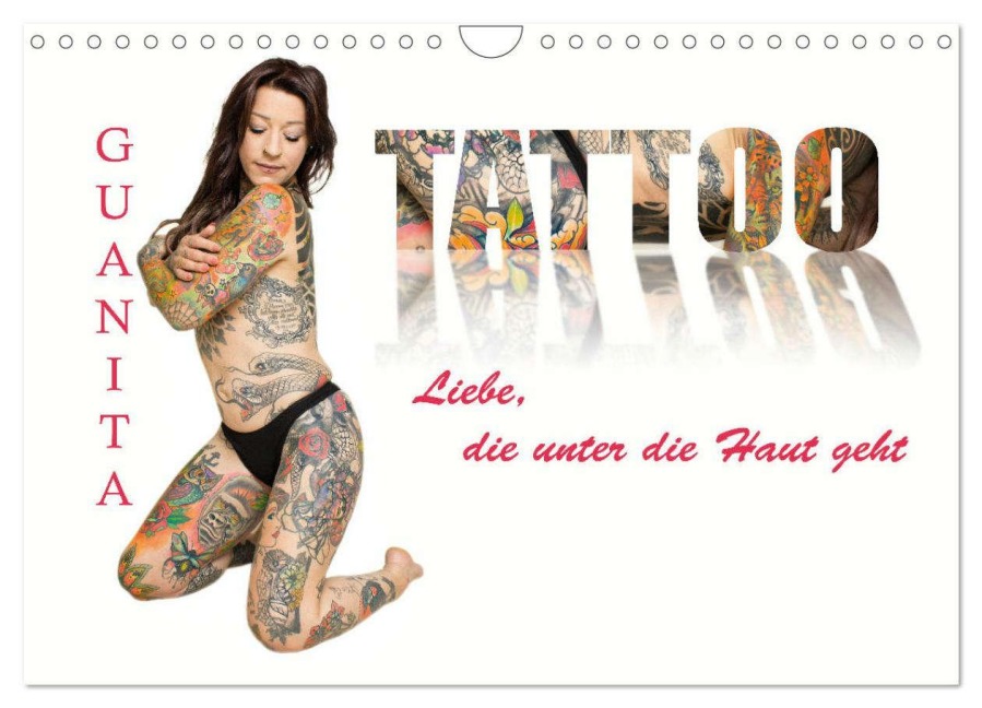 Tattoo-Liebe, die unter die Haut geht (Wandkalender 2026 DIN A4 quer), CALVENDO Monatskalender - Jürgen Bedaam