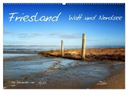 Friesland - Watt und Nordsee / CH-Version (Wandkalender 2025 DIN A2 quer), CALVENDO Monatskalender - Peter Roder