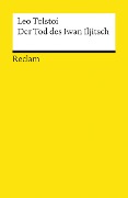 Der Tod des Iwan Iljitsch - Leo Tolstoi