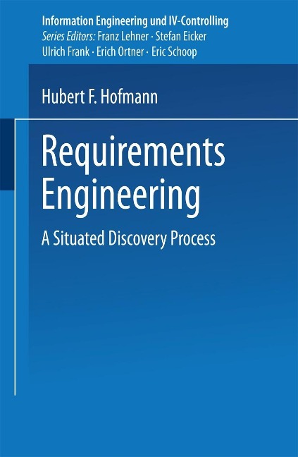 Requirements Engineering - Hubert F. Hofmann