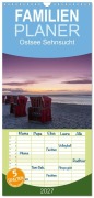 Cover-Bild zum Titel 'Familienplaner 2027 - Ostsee Sehnsucht mit 5 Spalten (Wandkalender, 21 x 45 cm) CALVENDO' von 'Katja Xenikis'