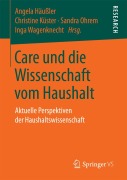 Cover-Bild zum Titel 'Care und die Wissenschaft vom Haushalt' von ''